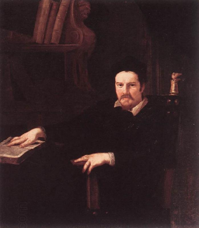 SACCHI, Andrea Portrait of Monsignor Clemente Merlini sf oil painting picture